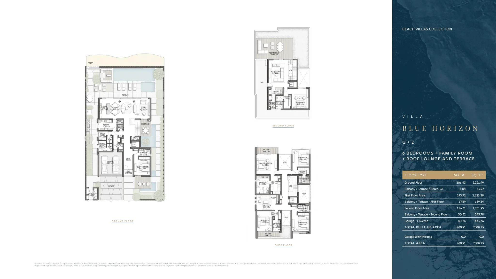 blue horizon floor plan